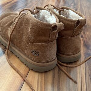 UGG Chestnut Ankle Boots with Plush Lining